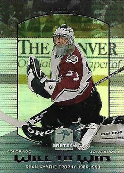 1999-00 Upper Deck Wayne Gretzky - Will to Win #W5 Patrick Roy Front