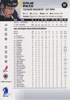 2000-01 Be a Player Memorabilia - Chicago Sun-Times Gold #367 Dave Reid Back