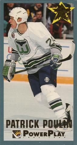 1993-94 Fleer PowerPlay - 2nd Year Stars #9 Patrick Poulin Front