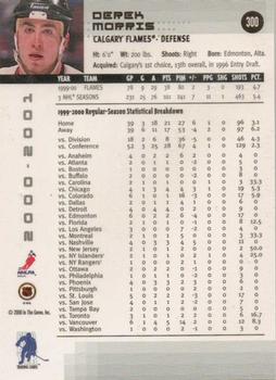 2000-01 Be a Player Memorabilia - Chicago Sun-Times Ruby #300 Derek Morris Back
