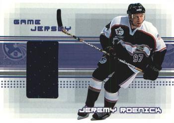 2000-01 Be a Player Memorabilia - Game Jersey #J-1 Jeremy Roenick Front