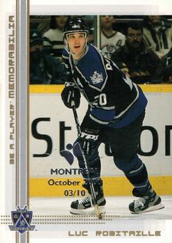 2000-01 Be a Player Memorabilia - Montreal Olympic Stadium Show Gold #51 Luc Robitaille Front