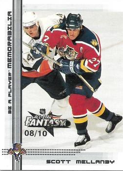 2000-01 Be a Player Memorabilia - NHL All-Star Fantasy Black #2 Scott Mellanby Front