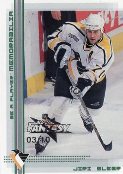 2000-01 Be a Player Memorabilia - NHL All-Star Fantasy Emerald #123 Jiri Slegr Front