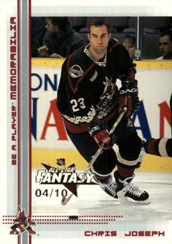 2000-01 Be a Player Memorabilia - NHL All-Star Fantasy Ruby #173 Chris Joseph Front