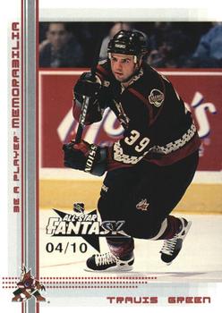 2000-01 Be a Player Memorabilia - NHL All-Star Fantasy Ruby #327 Travis Green Front