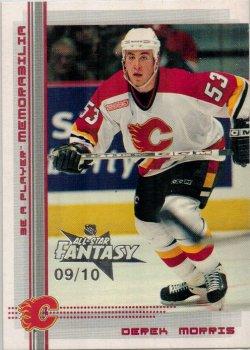2000-01 Be a Player Memorabilia - NHL All-Star Fantasy Ruby #300 Derek Morris Front