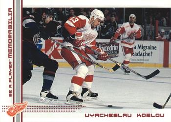 2000-01 Be a Player Memorabilia - Ruby #4 Vyacheslav Kozlov Front
