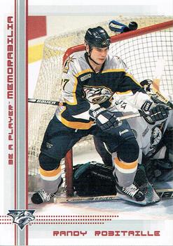 2000-01 Be a Player Memorabilia - Ruby #175 Randy Robitaille Front