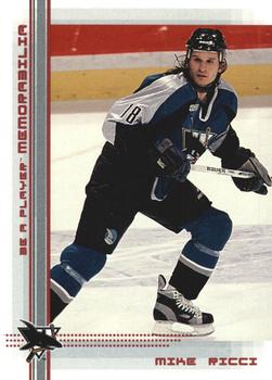 2000-01 Be a Player Memorabilia - Ruby #318 Mike Ricci Front