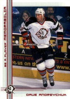 2000-01 Be a Player Memorabilia - Ruby #418 Dave Andreychuk Front