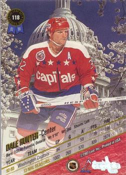 1993-94 Leaf #118 Dale Hunter Back