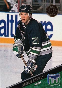 1993-94 Leaf #50 Andrew Cassels Front