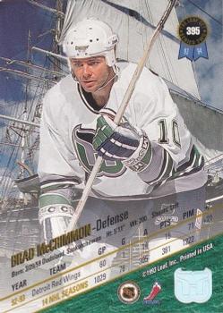 1993-94 Leaf #395 Brad McCrimmon Back
