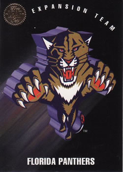 1993-94 Leaf #150 Florida Panthers Front