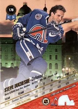 1993-94 Leaf #176 Steve Duchesne Back