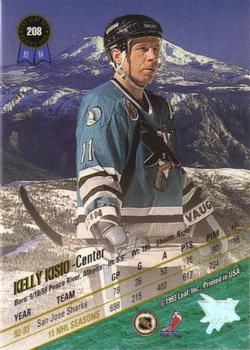 1993-94 Leaf #208 Kelly Kisio Back