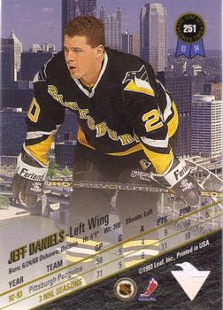 1993-94 Leaf #251 Jeff Daniels Back
