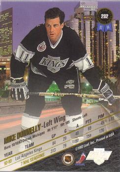 1993-94 Leaf #282 Mike Donnelly Back