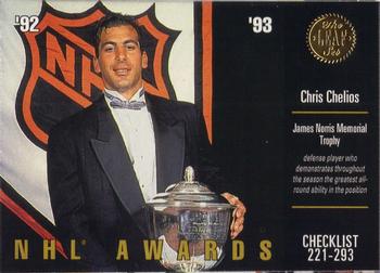 1993-94 Leaf #290 Chris Chelios Front