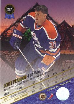 1993-94 Leaf #297 Scott Pearson Back