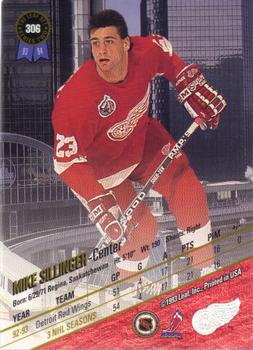 1993-94 Leaf #306 Mike Sillinger Back