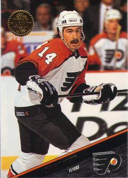 1993-94 Leaf #349 Dave Tippett Front