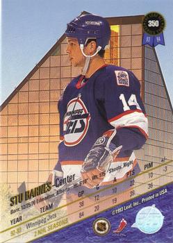 1993-94 Leaf #350 Stu Barnes Back