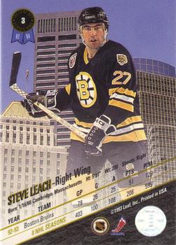 1993-94 Leaf #3 Steve Leach Back
