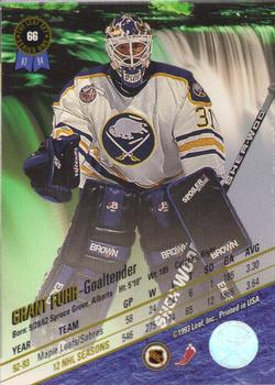 1993-94 Leaf #66 Grant Fuhr Back
