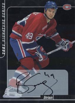 2000-01 Be a Player Signature Series - Autographs #9 Brian Savage Front