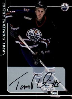 2000-01 Be a Player Signature Series - Autographs #11 Tom Poti Front