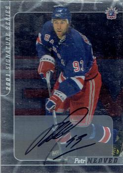 2000-01 Be a Player Signature Series - Autographs #37 Petr Nedved Front