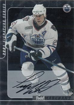 2000-01 Be a Player Signature Series - Autographs #76 Todd Marchant Front