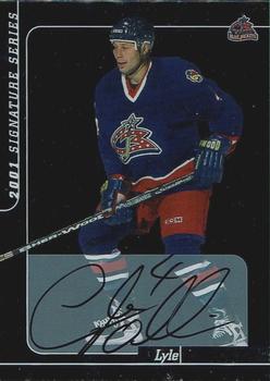 2000-01 Be a Player Signature Series - Autographs #88 Lyle Odelein Front