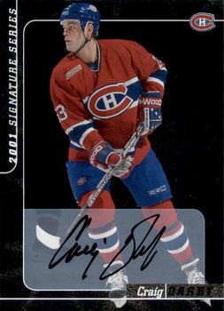 2000-01 Be a Player Signature Series - Autographs #197 Craig Darby Front
