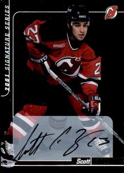 2000-01 Be a Player Signature Series - Autographs #199 Scott Gomez Front
