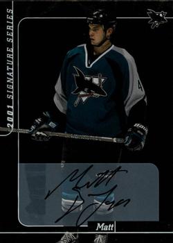 2000-01 Be a Player Signature Series - Autographs #218 Matt Bradley Front