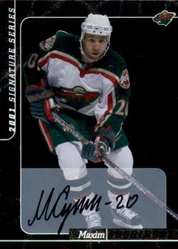 2000-01 Be a Player Signature Series - Autographs #235 Maxim Sushinski Front