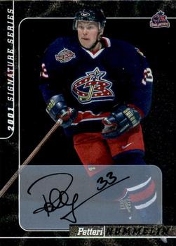 2000-01 Be a Player Signature Series - Autographs #240 Petteri Nummelin Front