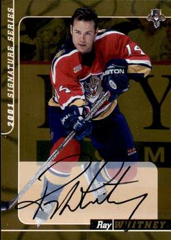 2000-01 Be a Player Signature Series - Autographs Gold #42 Ray Whitney Front