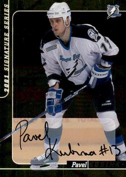 2000-01 Be a Player Signature Series - Autographs Gold #54 Pavel Kubina Front