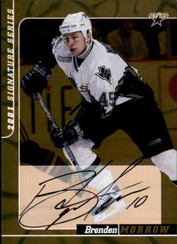2000-01 Be a Player Signature Series - Autographs Gold #82 Brenden Morrow Front