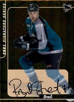 2000-01 Be a Player Signature Series - Autographs Gold #84 Brad Stuart Front