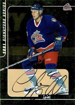 2000-01 Be a Player Signature Series - Autographs Gold #88 Lyle Odelein Front