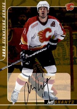 2000-01 Be a Player Signature Series - Autographs Gold #190 Jeff Shantz Front