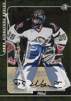 2000-01 Be a Player Signature Series - Autographs Gold #214 Mika Noronen Front