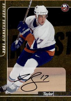 2000-01 Be a Player Signature Series - Autographs Gold #216 Taylor Pyatt Front