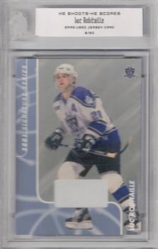 2000-01 Be a Player Signature Series - He Shoots-He Scores Prizes #18 Luc Robitaille Front
