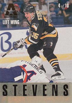 1993-94 Leaf - Gold Leaf All-Stars #4 Dave Andreychuk / Kevin Stevens Back